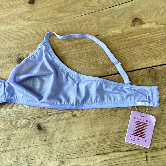 Savage X Fenty Lavender Glissenette Bralette Women’s Size XL - Picture 5 of 9